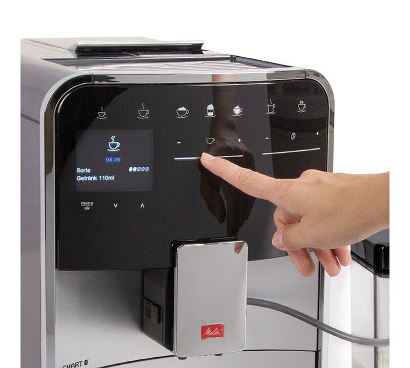 Expresso Broyeur Melitta Barista TS Smart Connect&eacute;e Argent F850-101 image number 2
