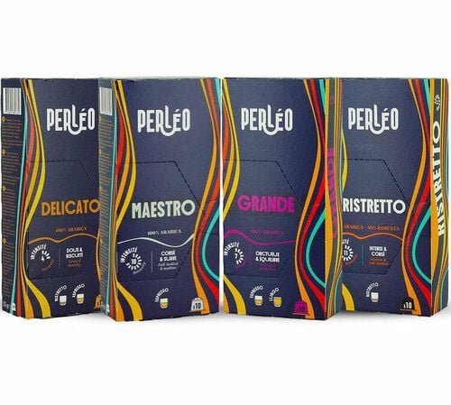 Pack d&eacute;couverte 40 capsules compatibles Nespresso* Original &ndash; PERL&Eacute;O
