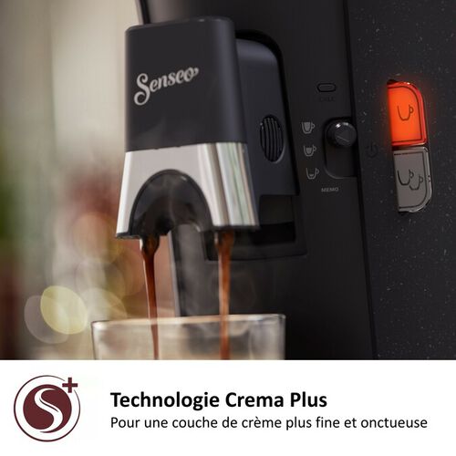 Philips - Kaffeepadmaschine f&uuml;r Senseo&reg;Select CSA240/20 - Black image number 5