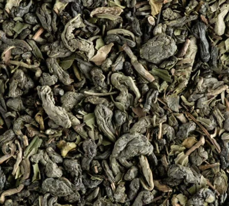 Aromatisierter Gr&uuml;ner Minztee - Lose 200 g - DAMMANN FR&Egrave;RES image number 0