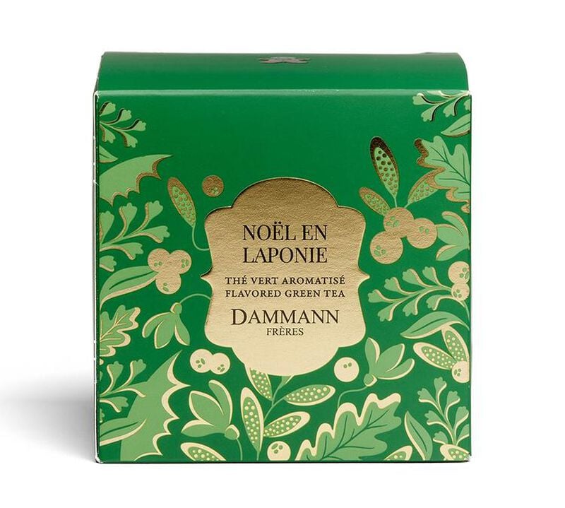 Weihnachtstee Gr&uuml;ner Tee - 25 Teebeutel - Dammann Fr&egrave;res image number 0