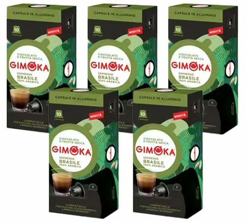 50 capsule compatibili Nespresso* Original Brasile &ndash; Gimoka