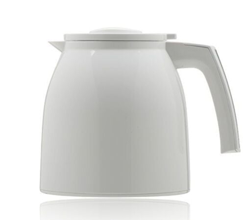 Verseuse de remplacement pour cafeti&egrave;re Easy Top Therm blanche inox Melitta