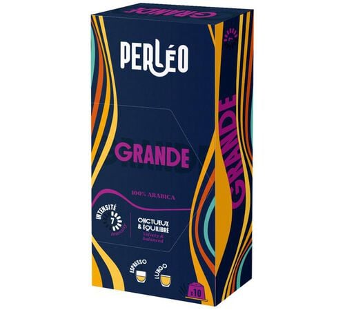 10 capsule compatibili Nespresso* Original Grande - Perl&eacute;o