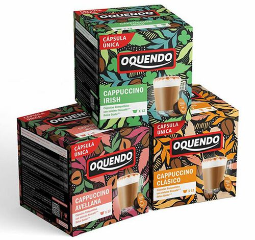 Pack Cappuccino : Mug C&eacute;ramique 42 cl  + 36 dosettes Dolce Gusto - OQUENDO image number 2