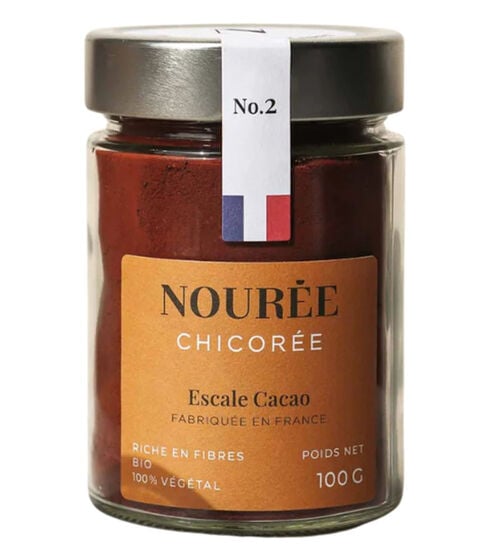 Chicor&eacute;e Escale cacao Bio - Bo&icirc;te 100 g - NOUR&Eacute;E