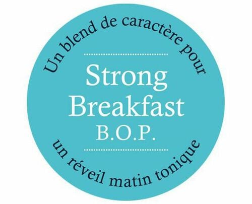 Th&eacute; Noir Strong Breakfast BOP - Vrac 1 kg - COMPTOIR FRAN&Ccedil;AIS DU TH&Eacute; image number 1