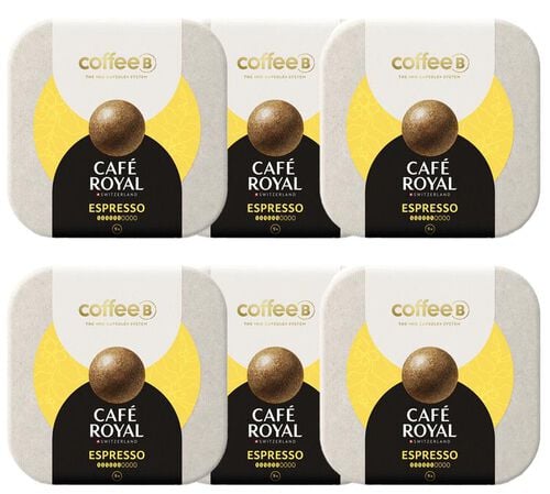54 Boules de caf&eacute; Expresso compatibles CoffeeB - CAF&Eacute; ROYAL