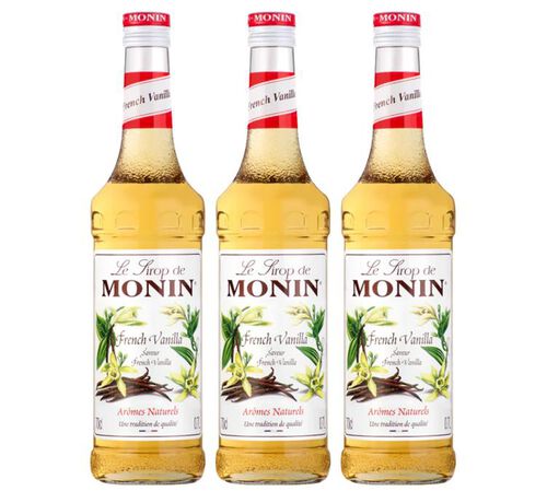 Sirops Vanille (french vanilla) 3 x 70cl - MONIN