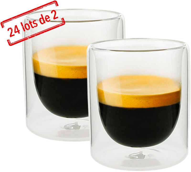 Pylano Mila 10 cl 2 Verres double paroi x24 image number 0