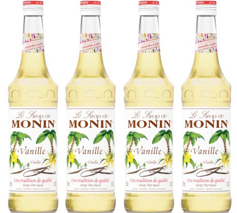 Sirop Monin - Vanille (french vanilla) - 4x70cl image number 0