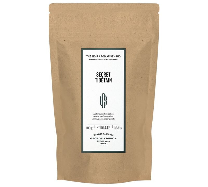 George Cannon 'Secret Tib&eacute;tain' organic flavoured tea blend - 100g loose leaf image number 1