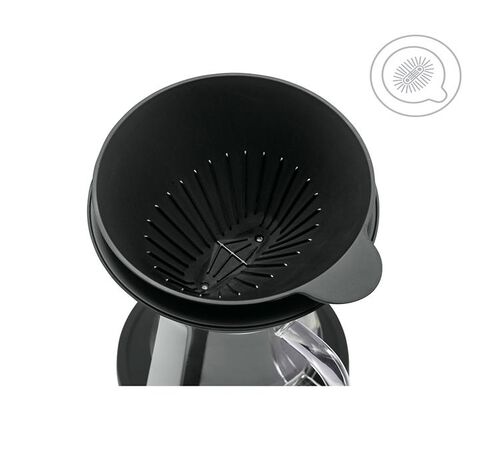 Pour Over AMANO for Slow Coffee - Silver - Melitta image number 4