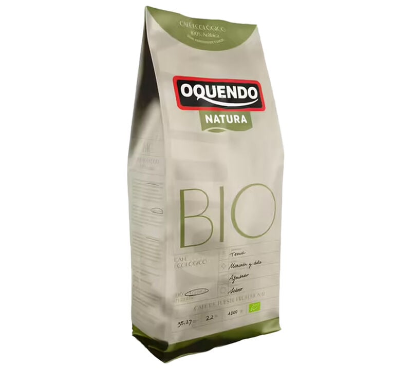 2 x 1 kg - Caf&eacute; en grain - 100% Arabica Bio - OQUENDO image number 1