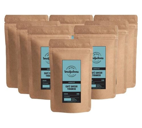 Les Petits Torr&eacute;facteurs - Tiramisu flavoured coffee beans - 1kg