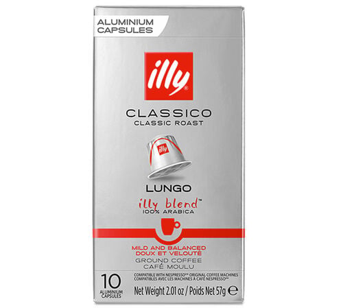 10 capsule compatibili Nespresso* Original Lungo Tostatura Classica &ndash; Illy