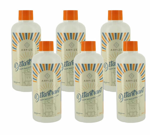 6 D&eacute;tartrants ARFIZE Multi dose compatible De'Longhi 500ml