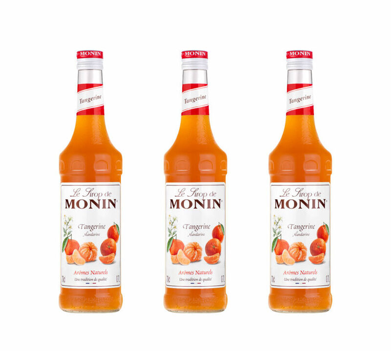 Lot de 3 Sirops Monin - Mandarine - 3 x 70 cl image number 0