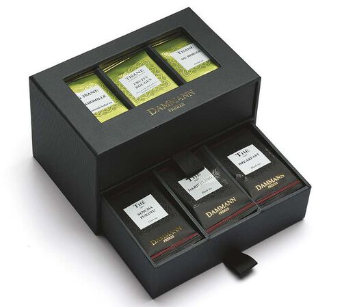 Coffret Authentique - Assortiment th&eacute;s et infusions - 42 sachets - DAMMANN FR&Egrave;RES image number 0