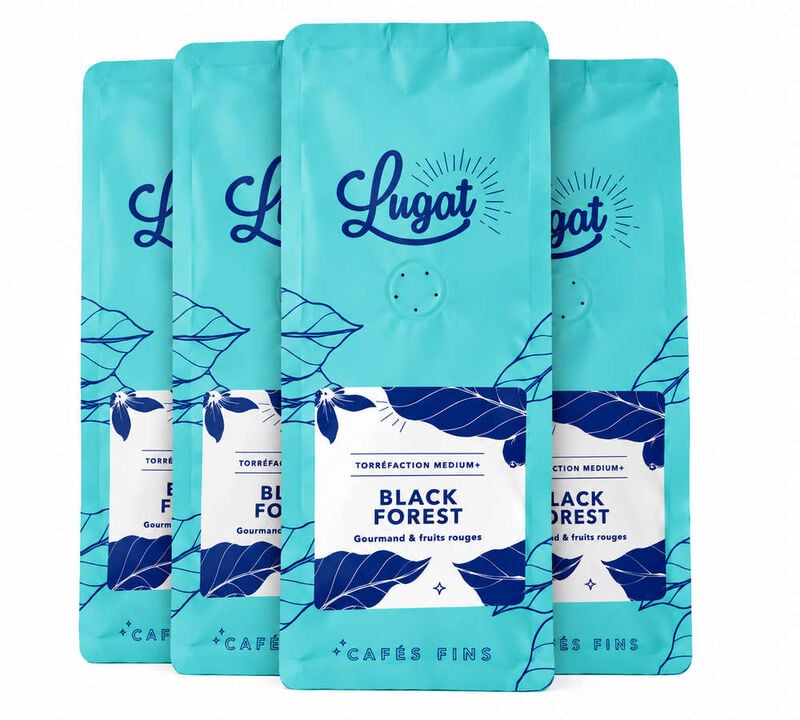 Lugat Specialty Coffee Beans Black Forest - 4 x 230g image number 0