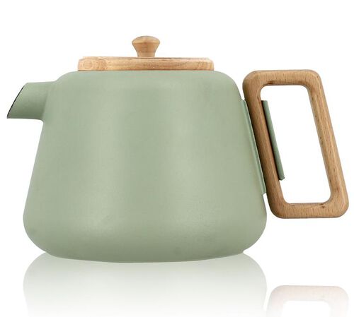 Th&eacute;i&egrave;re en fonte 1 Litre OGO LIVING Viggo vert amande