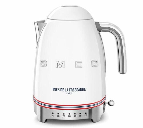Bouilloire KLF04IDFEU temp&eacute;rature r&eacute;glable Ines de la Fressange - 1.7L - SMEG