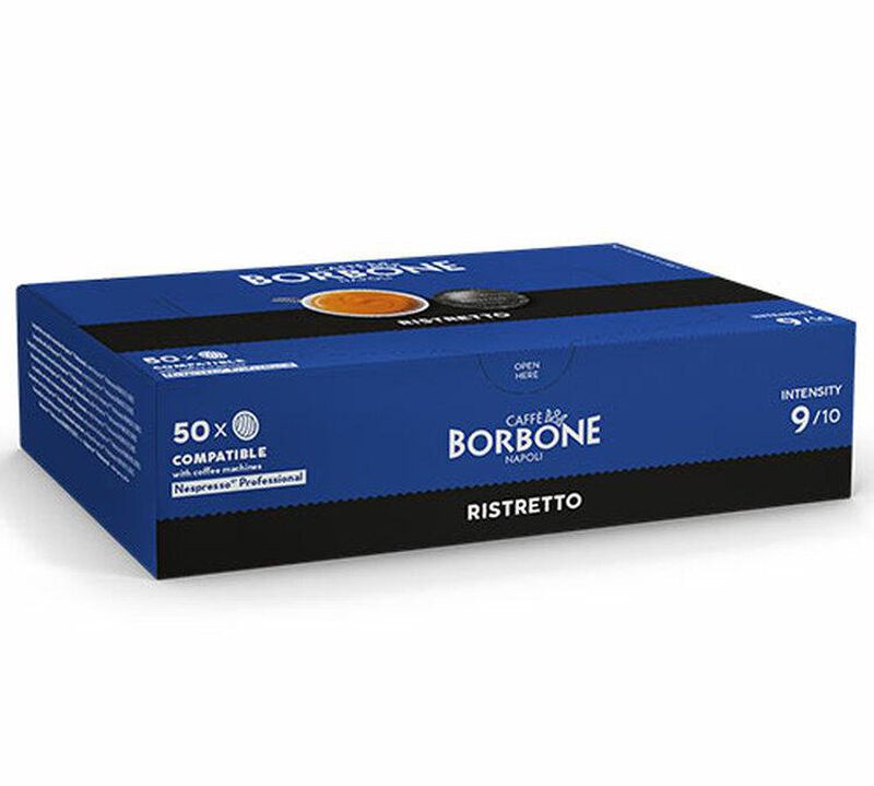 Caff&egrave; Borbone Nespresso* Pro Compatible Capsules Ristretto x 50 image number 2