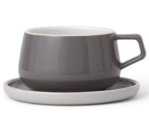 Mug et sous tasse en porcelaine -  Storm - 25 cl - Viva Scandinavia