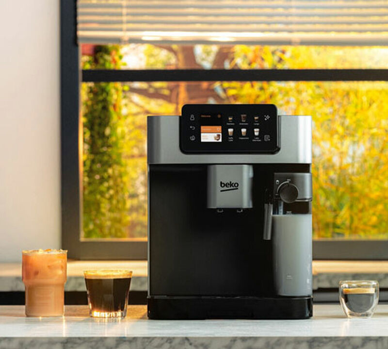 Expresso Broyeur BEKO Latte Noire CEG7348X image number 9
