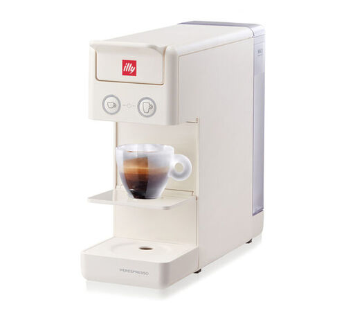 Illy Iperespresso Y3.3 Kapselmaschine Wei&szlig;