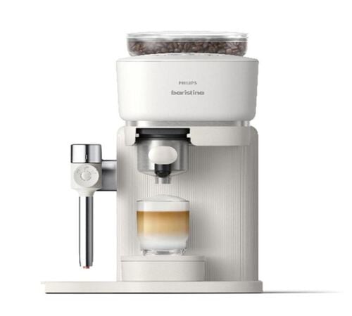 Machine expresso broyeur PHILIPS Baristina Latte BAR400/00 Blanche