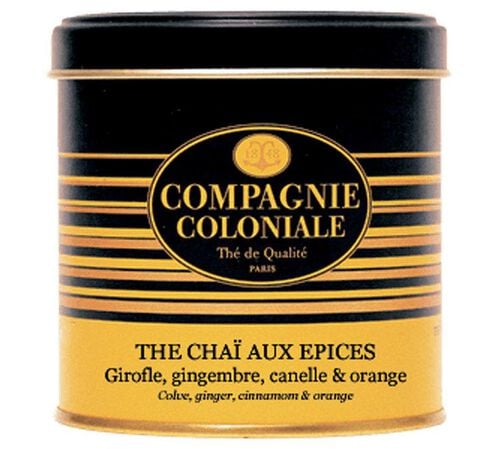 Boite Luxe Th&eacute; Cha&iuml; aux &Eacute;pices - Vrac 120 g - COMPAGNIE & CO