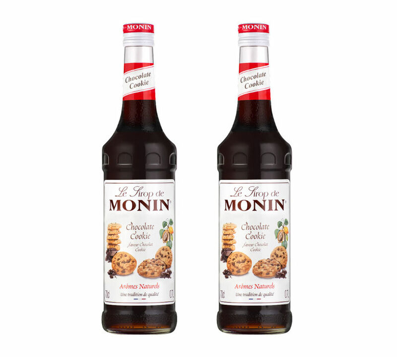 Sirop Monin - chocolate cookie - lot de 2 x 70cl image number 0