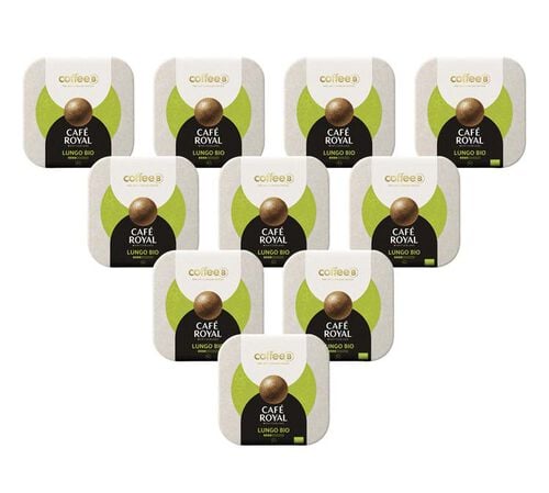Caf&eacute; Royal - Lungo Bio kompatibel mit CoffeeB -90 Kaffeeb&auml;lle