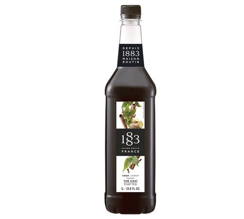 Sirop 1883 Routin Th&eacute; Cha&iuml; - Bouteille plastique - 1L