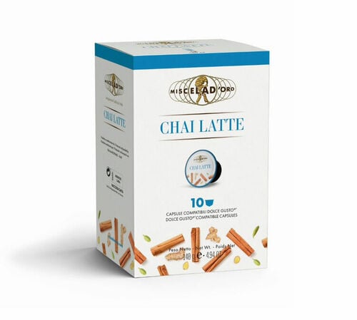 10 capsules compatibles Nescaf&eacute;* Dolce Gusto* Chai Latte - MISCELA D'ORO image number 0
