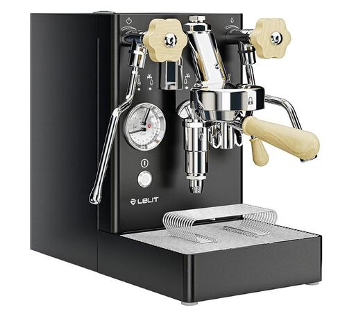 Machine expresso LELIT MaraX PL62X-EUCB noire et bois clair image number 1