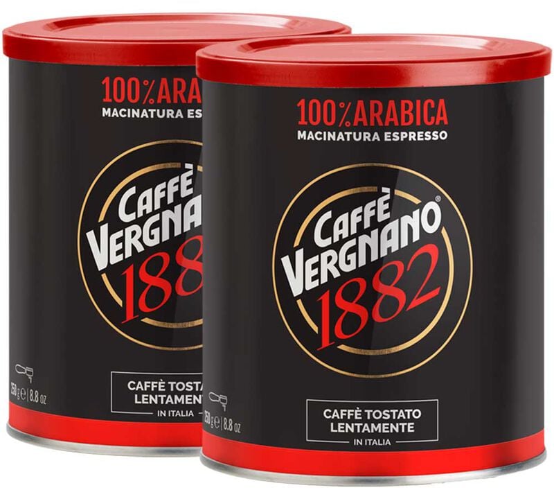 2 x 250 g - Caf&eacute; moulu - 100% Arabica - CAFF&Egrave; VERGNANO image number 0