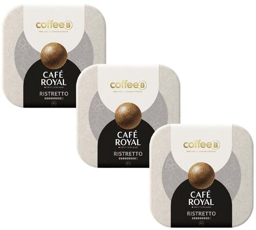 27 Boules de caf&eacute; Ristretto Compatible CoffeeB - CAF&Eacute; ROYAL