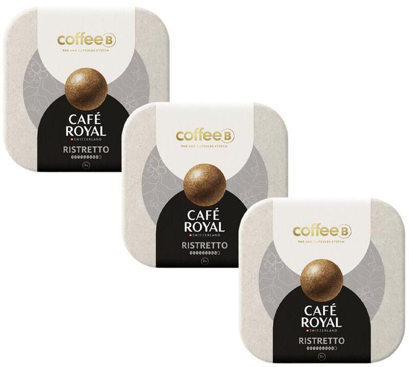 27 Boules de caf&eacute; Ristretto Compatible CoffeeB - CAF&Eacute; ROYAL image number 0