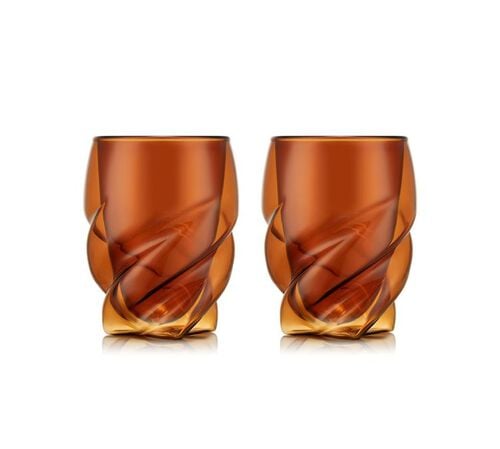 Verres double paroi - Pavina Paris rouge - 2 x 27cl - BODUM