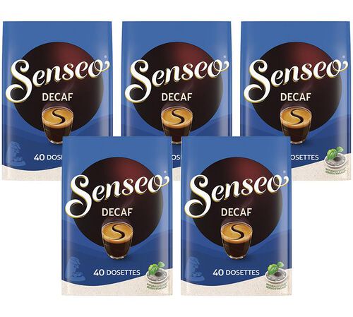 Pack 200 dosettes souples D&eacute;caf&eacute;in&eacute;  - SENSEO