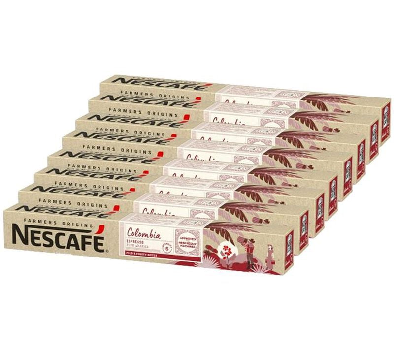 80 Nespresso* Original kompatible Kapseln Herkunft Kolumbien &ndash; NESCAF&Eacute; FARMERS image number 0