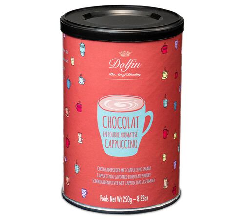 Chocolat Poudre Aromatis&eacute; Cappuccino - Vrac 250 g - DOLFIN