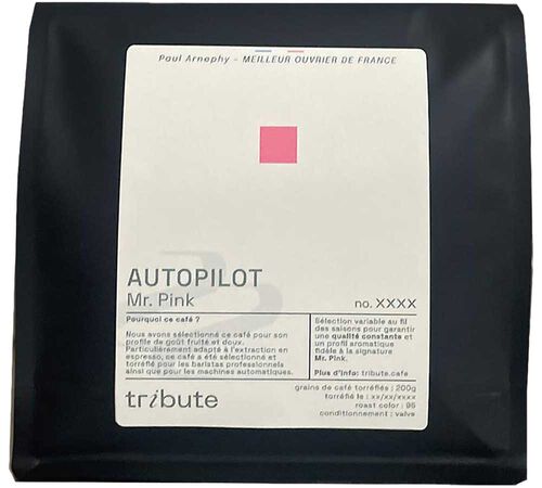 200 g - Caf&eacute; en grain - Autopilot Mr Pink - TRIBUTE