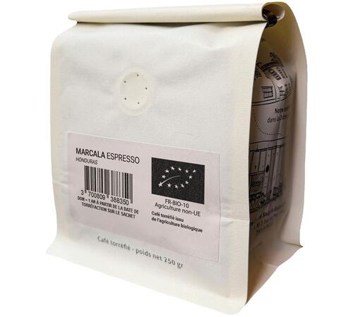 250 g - Caf&eacute; en grain - Marcala Honduras Bio - CAF&Eacute; LOMI image number 3