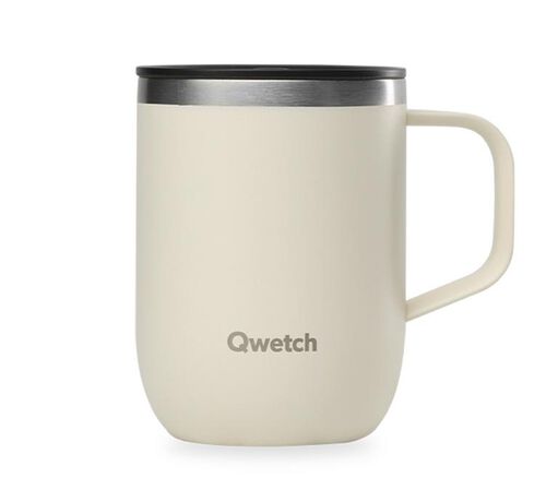 Mug isotherme inox matt Sable - 35 cl - QWETCH