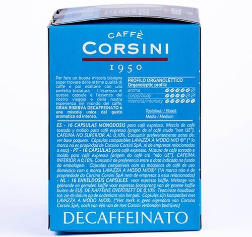 Caff&egrave; Corsini- Gran Riserva Decaffeinato- Kapseln kompatibel A Modo Mio Lavazza - 16 Kapseln image number 2