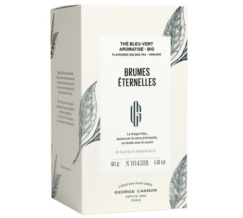 Th&eacute; Oolong Brumes &Eacute;ternelles Bio - 20 sachets - GEORGE CANNON