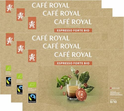Caf&eacute; Royal Nespresso&reg; Pro Organic Espresso Forte Capsules x 300